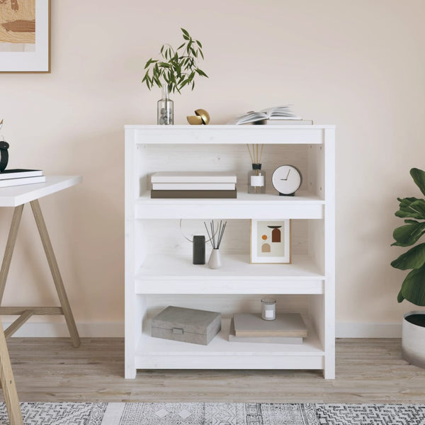 Kirjahylly 80X35X Täysi Mänty