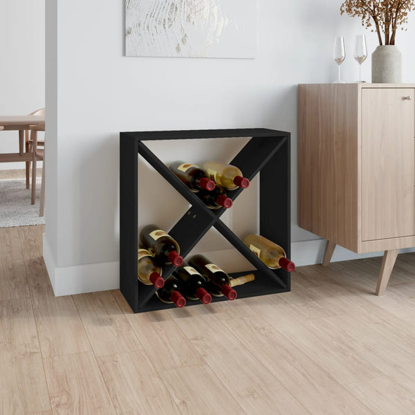 Viinikaappi 62X25X62 Cm Täysi Mänty