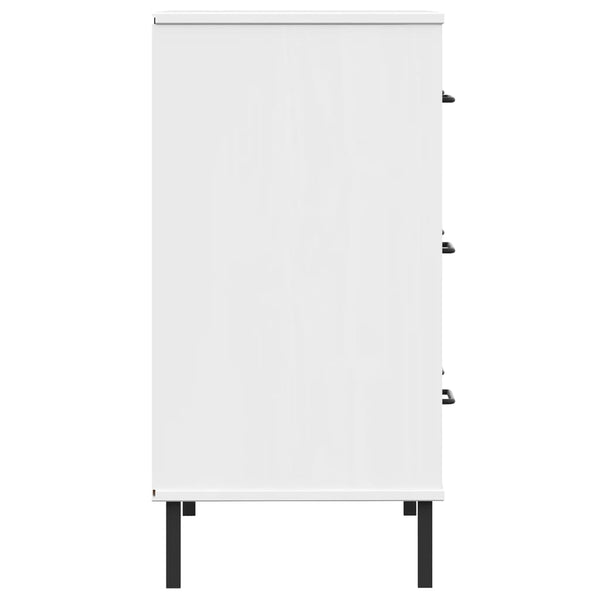 Senkki 3 Laatikolla 77X40X79,5 Cm Täyspuu Oslo