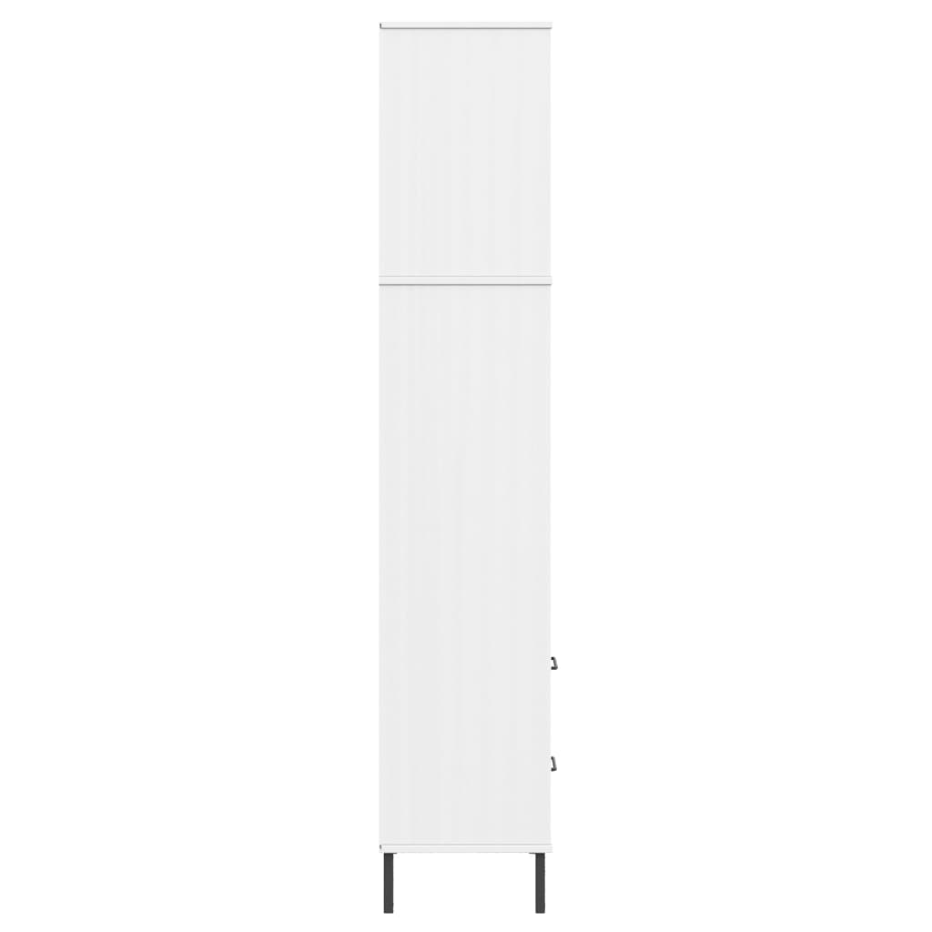 Kirjahylly 2 Laatikolla 60X35X180 Cm Täyspuu Oslo