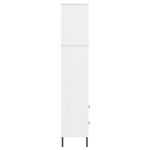 Kirjahylly 2 Laatikolla 60X35X180 Cm Täyspuu Oslo