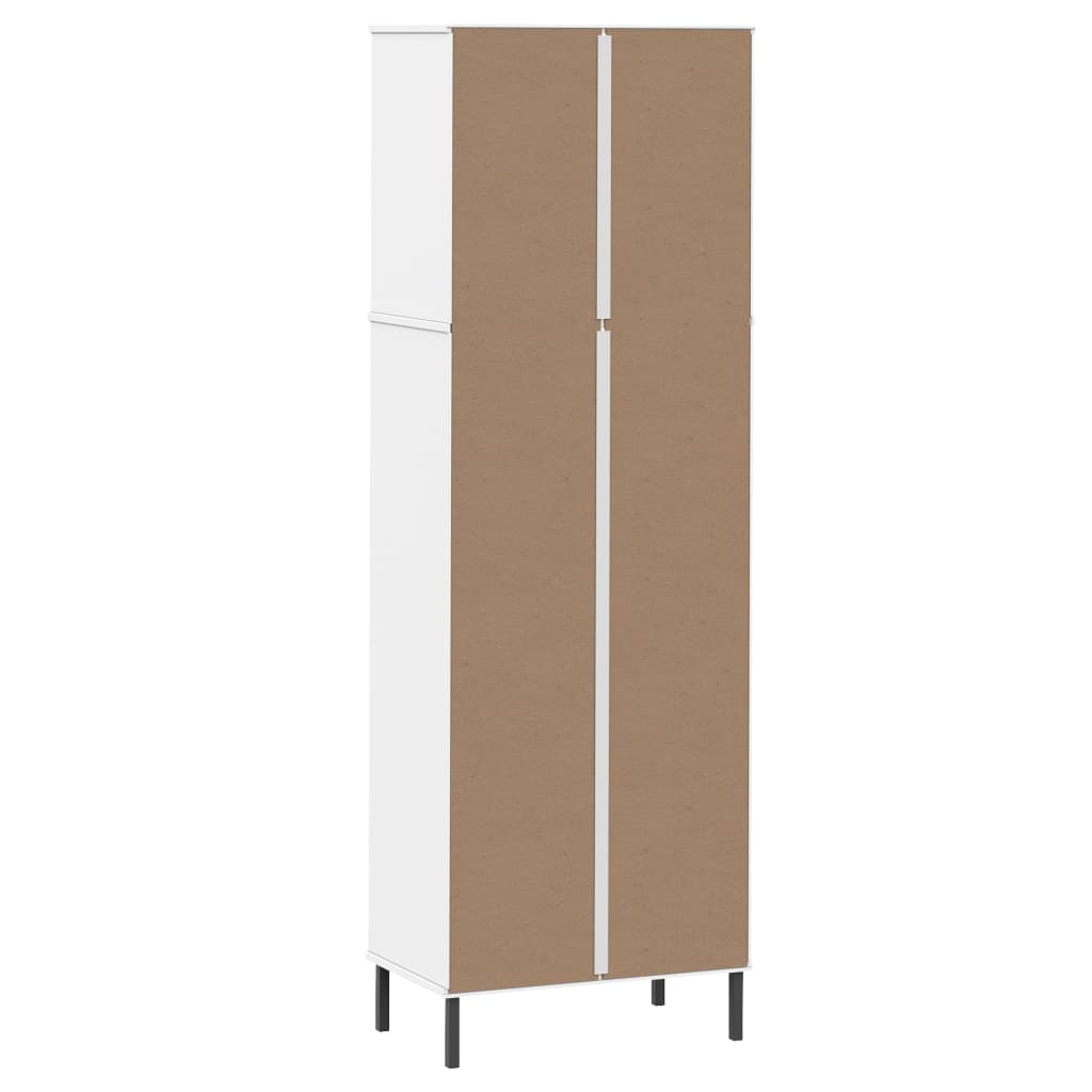 Kirjahylly 2 Laatikolla 60X35X180 Cm Täyspuu Oslo