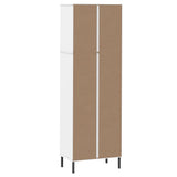 Kirjahylly 2 Laatikolla 60X35X180 Cm Täyspuu Oslo