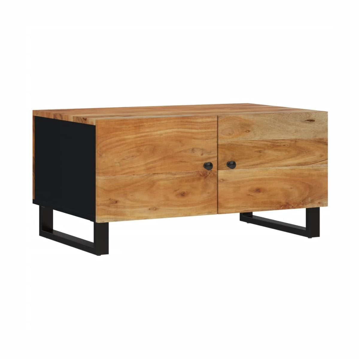 Sohvapöytä 80X50X40 Cm Täysi Akasiapuu Ja Tekninen Puu