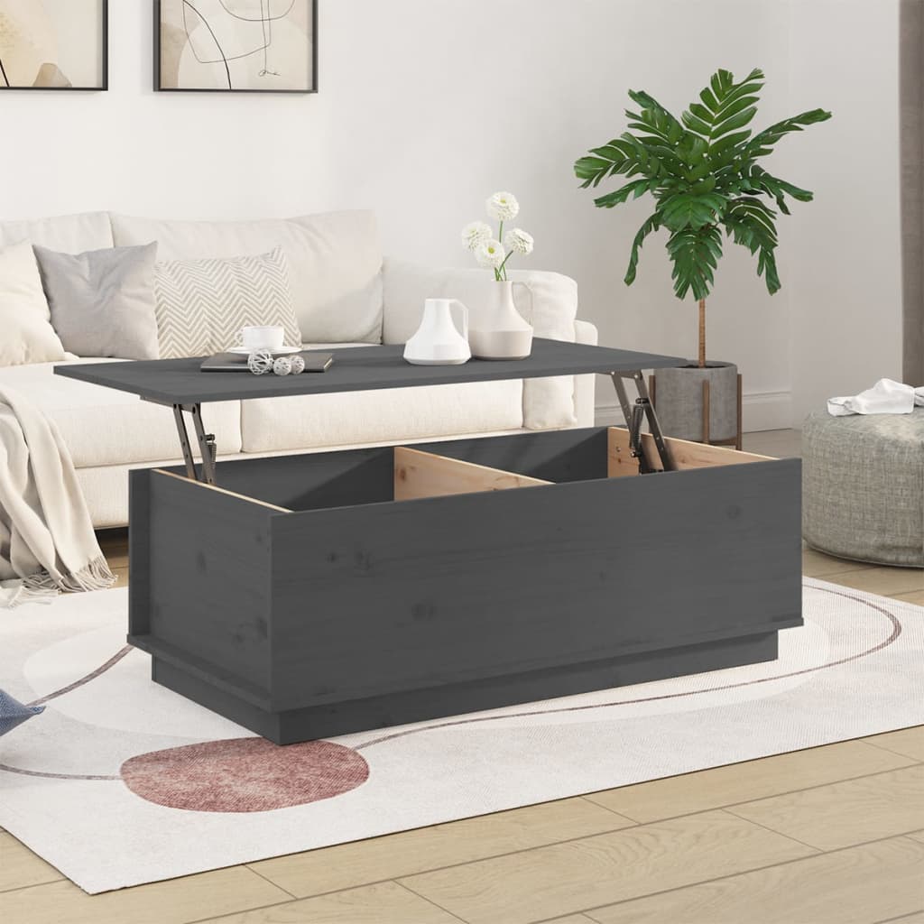 Sohvapöytä 100X50X35 Cm Täysi Mänty