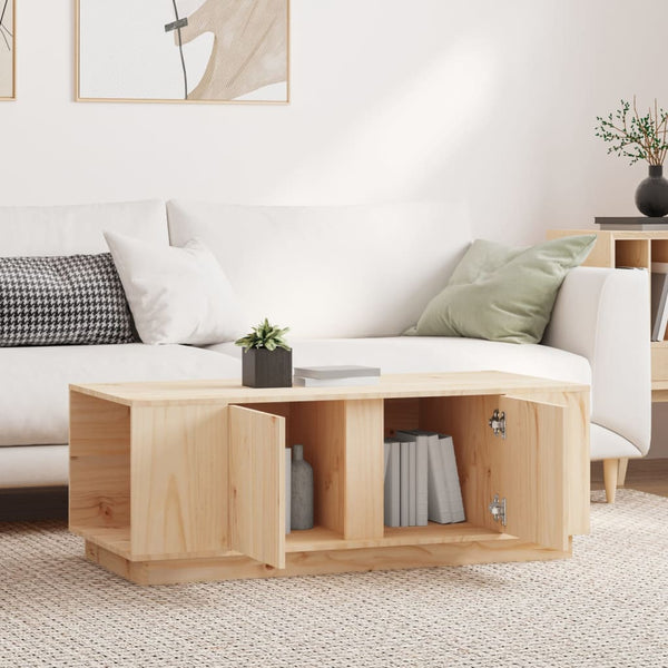 Sohvapöytä 110X50X40 Cm Täysi Mänty