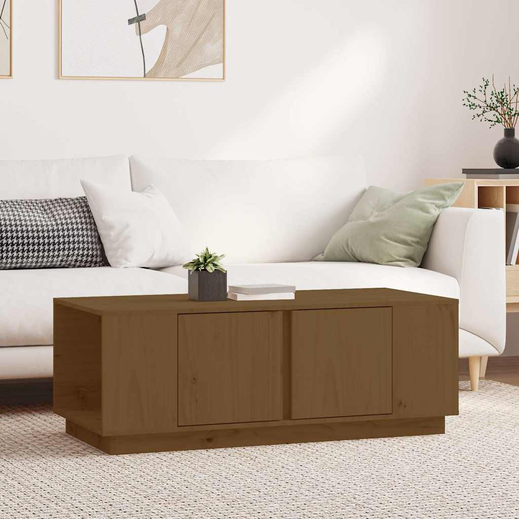 Sohvapöytä 110X50X40 Cm Täysi Mänty
