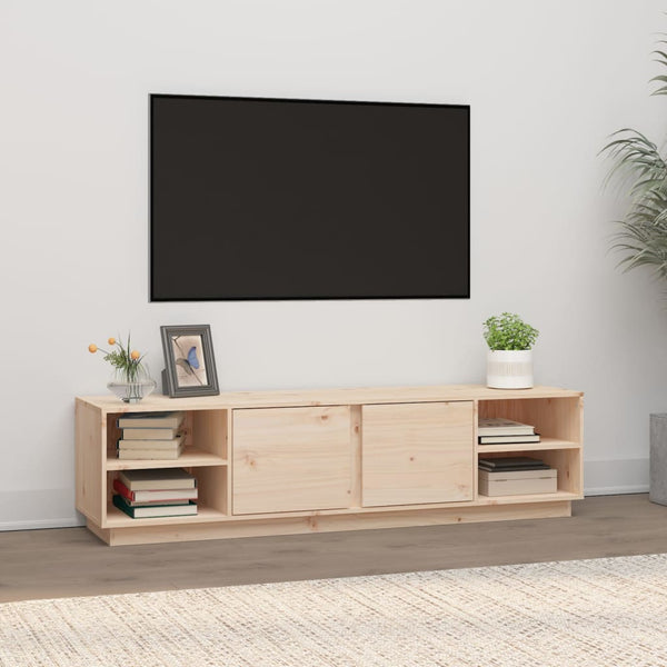 Tv-Taso 156X40X40 Cm Täysi Mänty