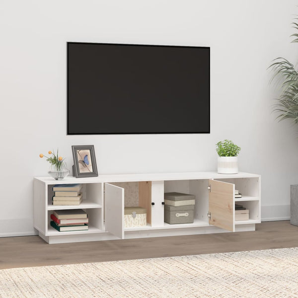 Tv-Taso 156X40X40 Cm Täysi Mänty