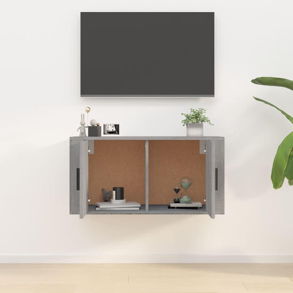 Seinäkiinnitettävä Tv-Taso 80X34,5X40 Cm