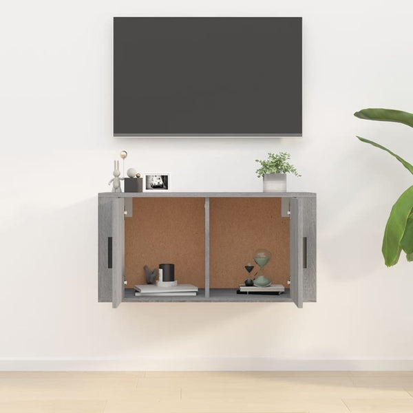 Seinäkiinnitettävä Tv-Taso 80X34,5X40 Cm