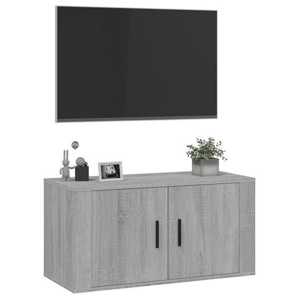 Seinäkiinnitettävä Tv-Taso 80X34,5X40 Cm