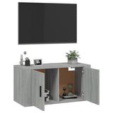 Seinäkiinnitettävä Tv-Taso 80X34,5X40 Cm