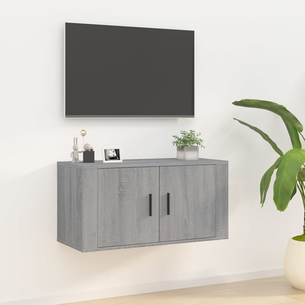 Seinäkiinnitettävä Tv-Taso 80X34,5X40 Cm
