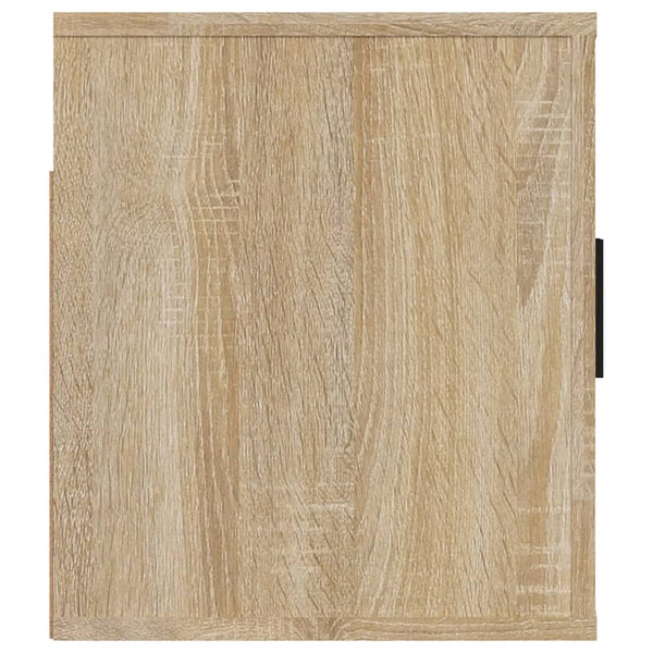 Seinäkiinnitettävä Tv-Taso Sonoma-Tammi 100X34,5X40 Cm