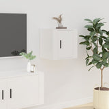 Seinäkiinnitettävät Tv-Tasot 2 Kpl 40X34,5X40 Cm