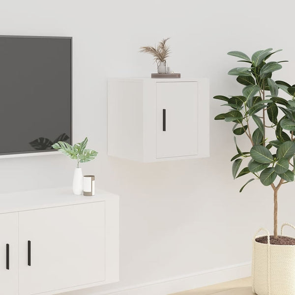 Seinäkiinnitettävät Tv-Tasot 2 Kpl 40X34,5X40 Cm