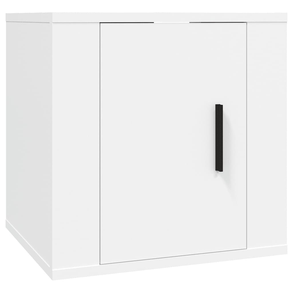 Seinäkiinnitettävät Tv-Tasot 2 Kpl 40X34,5X40 Cm
