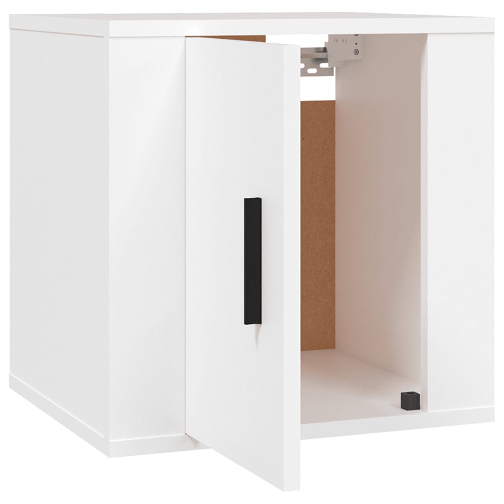 Seinäkiinnitettävät Tv-Tasot 2 Kpl 40X34,5X40 Cm