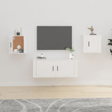 Seinäkiinnitettävät Tv-Tasot 2 Kpl 40X34,5X40 Cm