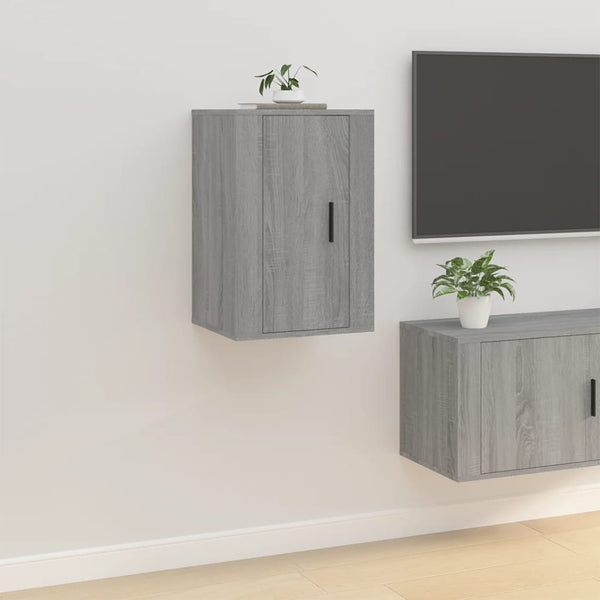 Seinäkiinnitettävät Tv-Tasot 2 Kpl 40X34,5X60 Cm