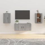 Seinäkiinnitettävät Tv-Tasot 2 Kpl 40X34,5X60 Cm