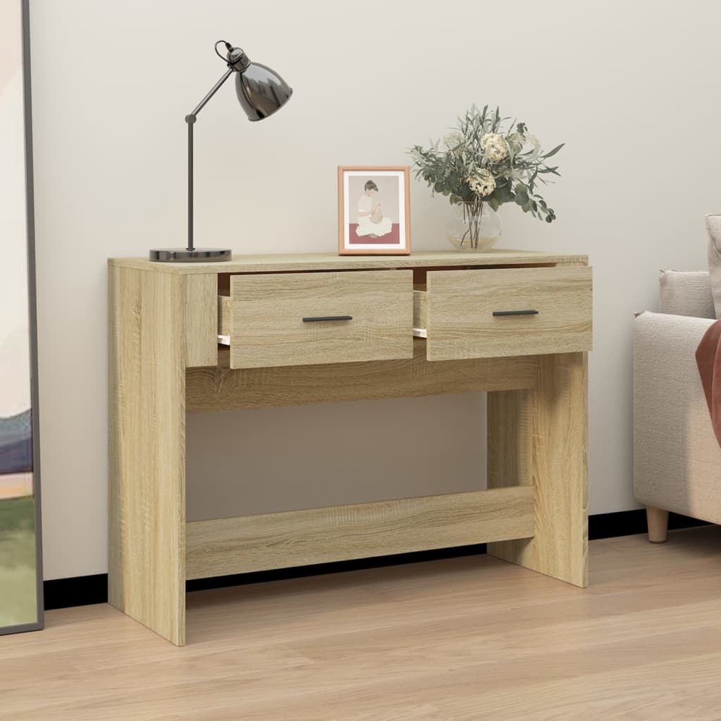 Sohvapöytä Sonoma-Tammi 100X39X75 Cm Tekninen Puu