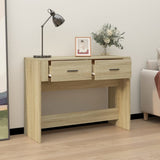 Sohvapöytä Sonoma-Tammi 100X39X75 Cm Tekninen Puu
