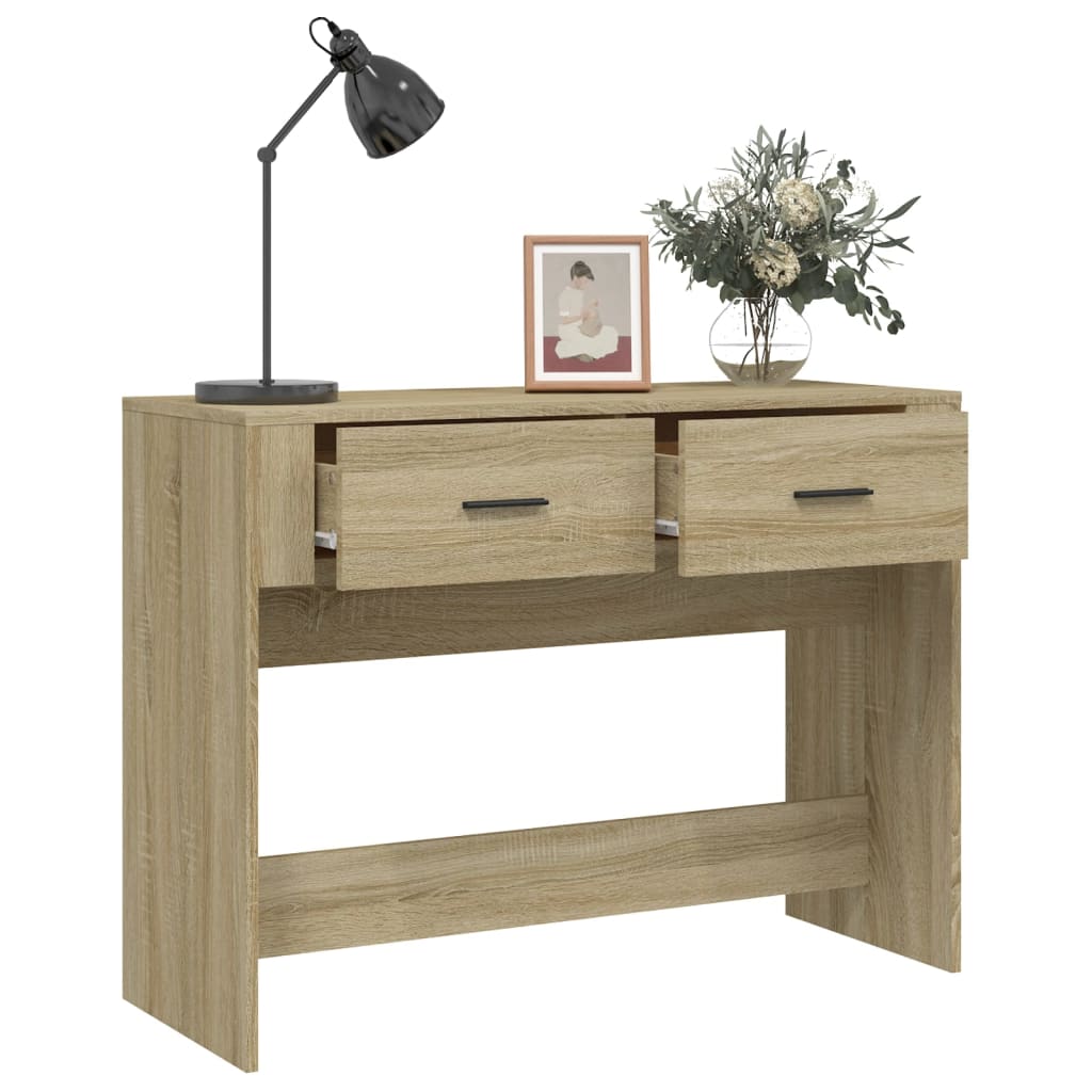 Sohvapöytä Sonoma-Tammi 100X39X75 Cm Tekninen Puu