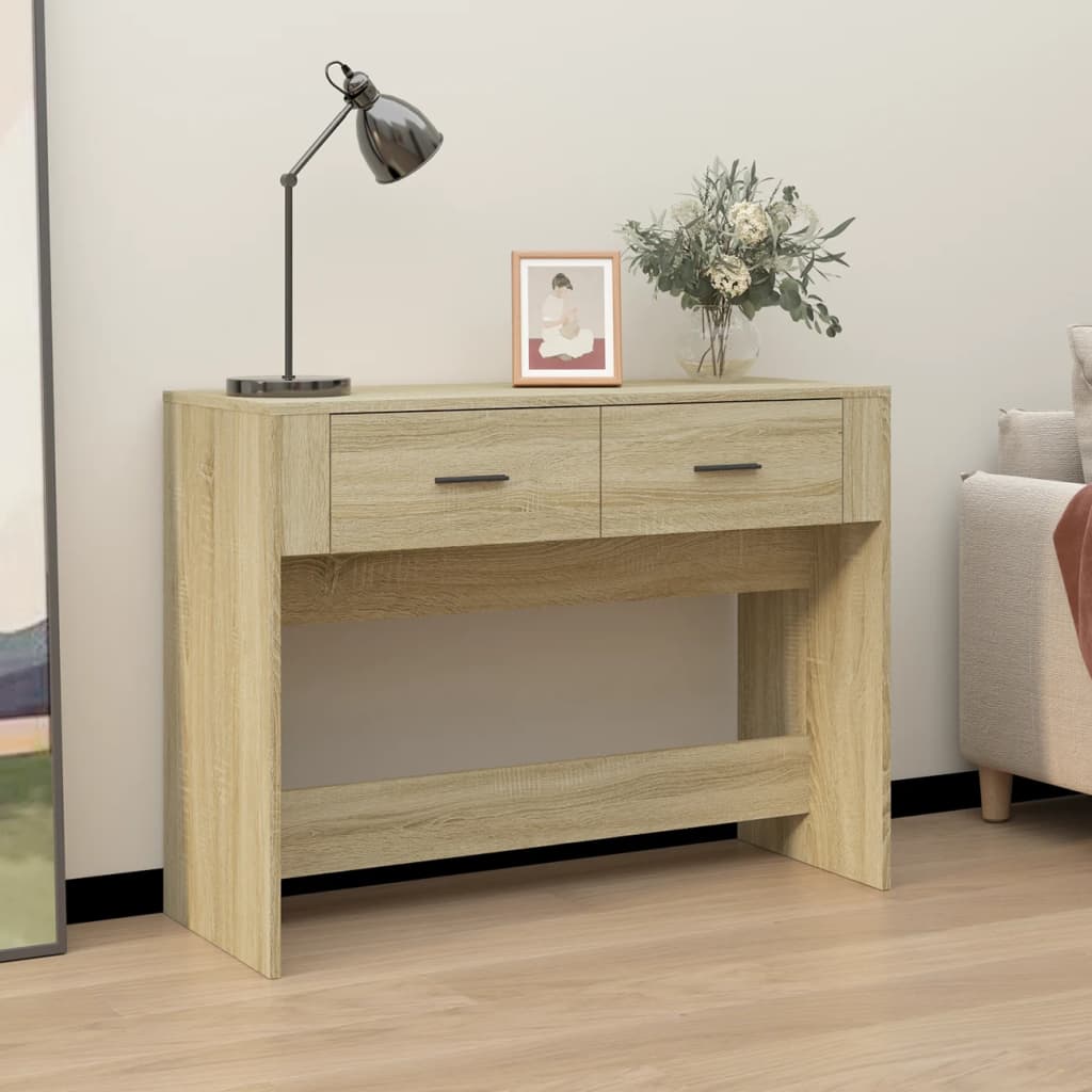 Sohvapöytä Sonoma-Tammi 100X39X75 Cm Tekninen Puu