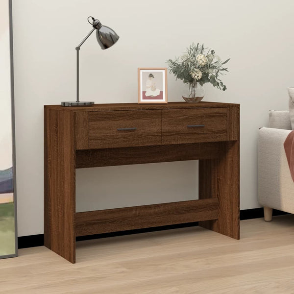 Sohvapöytä Sonoma-Tammi 100X39X75 Cm Tekninen Puu