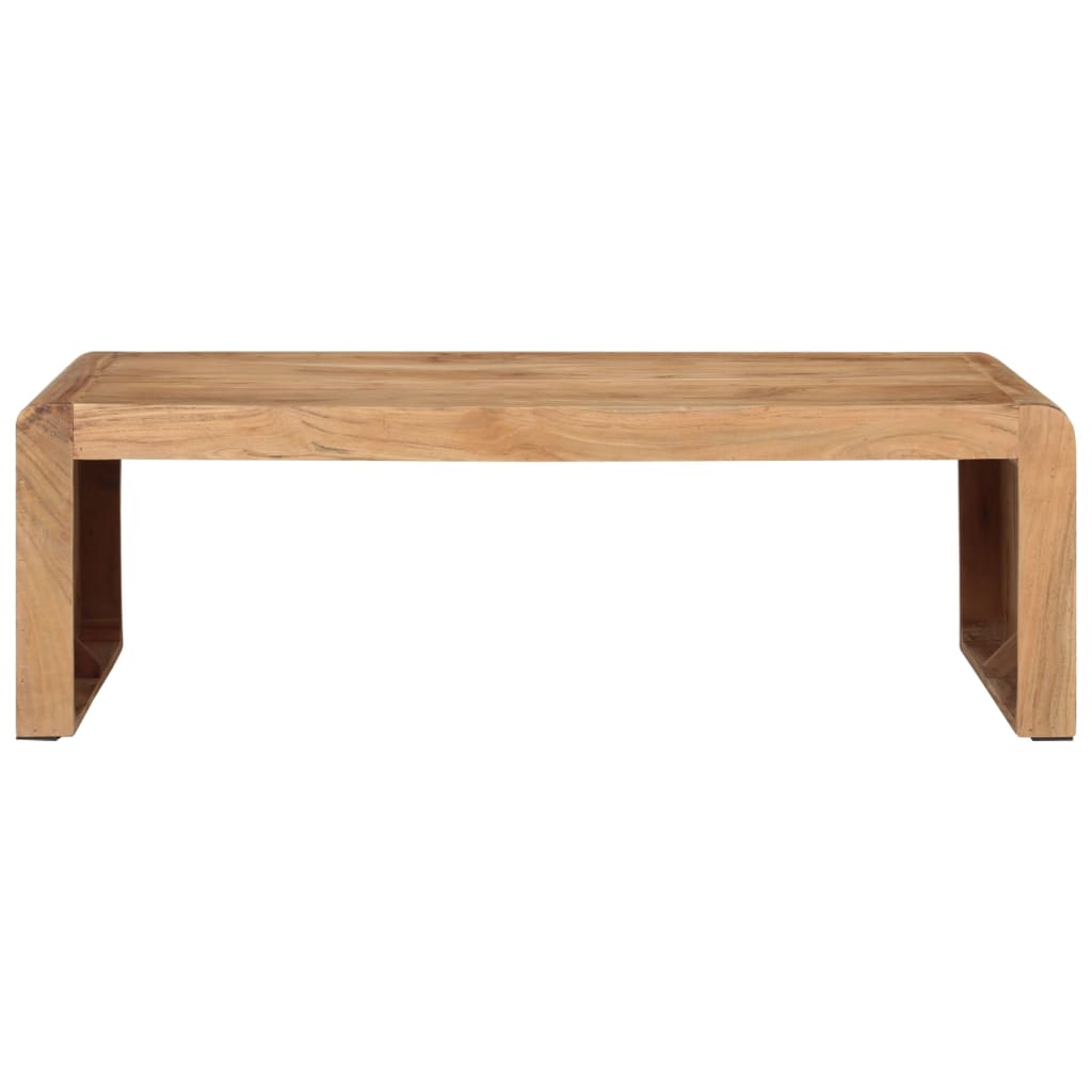 Sohvapöytä 110X55X35 Cm Täysi Akasiapuu