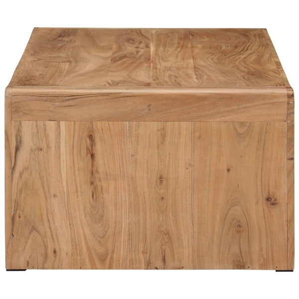 Sohvapöytä 110X55X35 Cm Täysi Akasiapuu