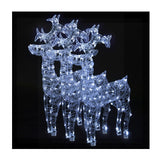 Poro Joulukoriste 3 Kpl Akryyli 60 X 16 X 100 Cm