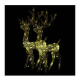 Porojoulukoristeet Akryyli 2 Kpl 128 Cm 70 X 26 X 128 Cm