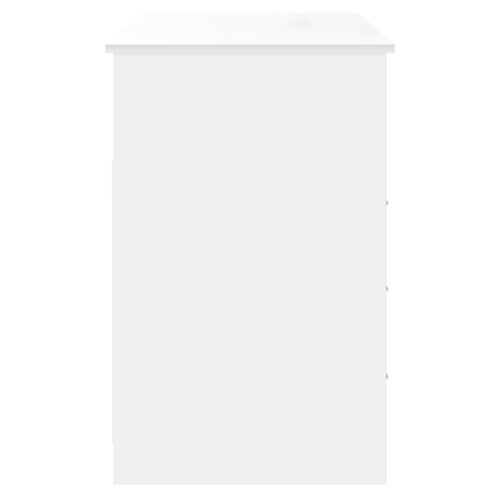 Työpöytä Laatikoilla 102X50X76 Cm Tekninen Puu