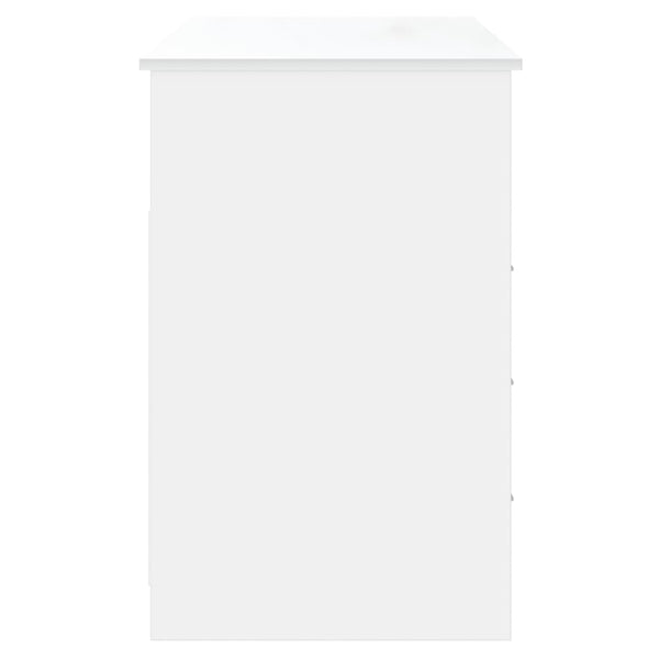 Työpöytä Laatikoilla 102X50X76 Cm Tekninen Puu