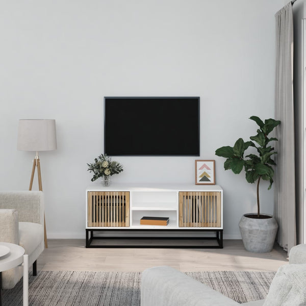Tv-Taso 105X30X45 Cm Tekninen Puu Ja Rauta