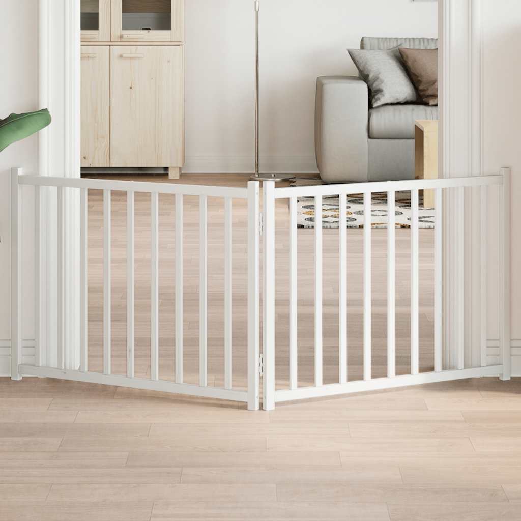Koiraportti Taitettava 3 Paneelia 150 Cm Täysi Kuusi
