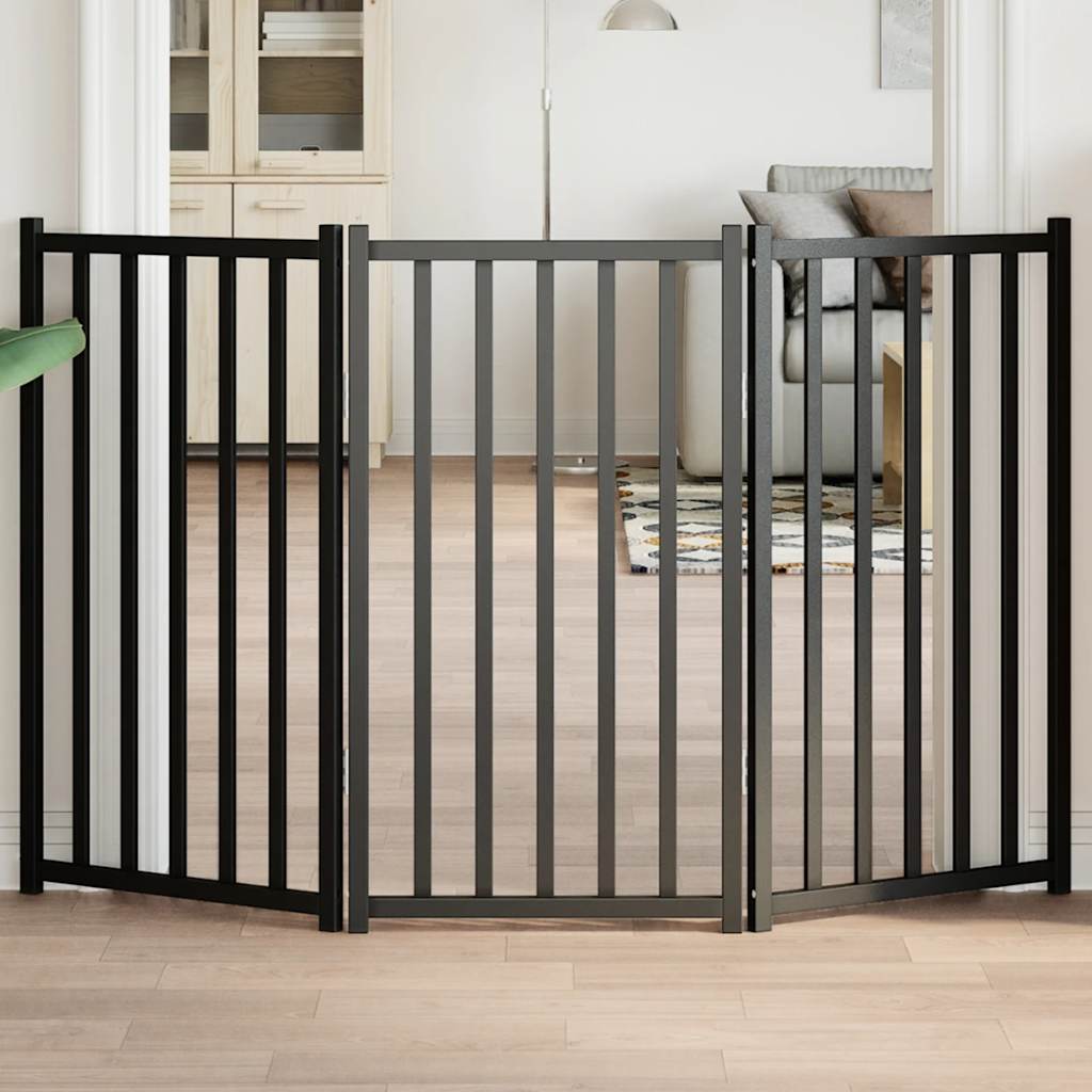 Koiraportti Taitettava 3 Paneelia 150 Cm Täysi Kuusi