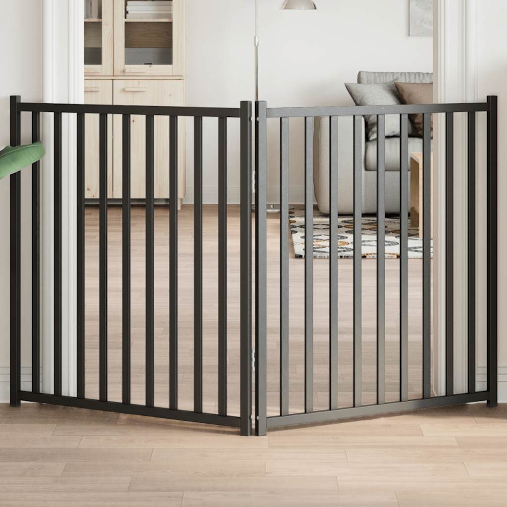 Koiraportti Taitettava 3 Paneelia 150 Cm Täysi Kuusi