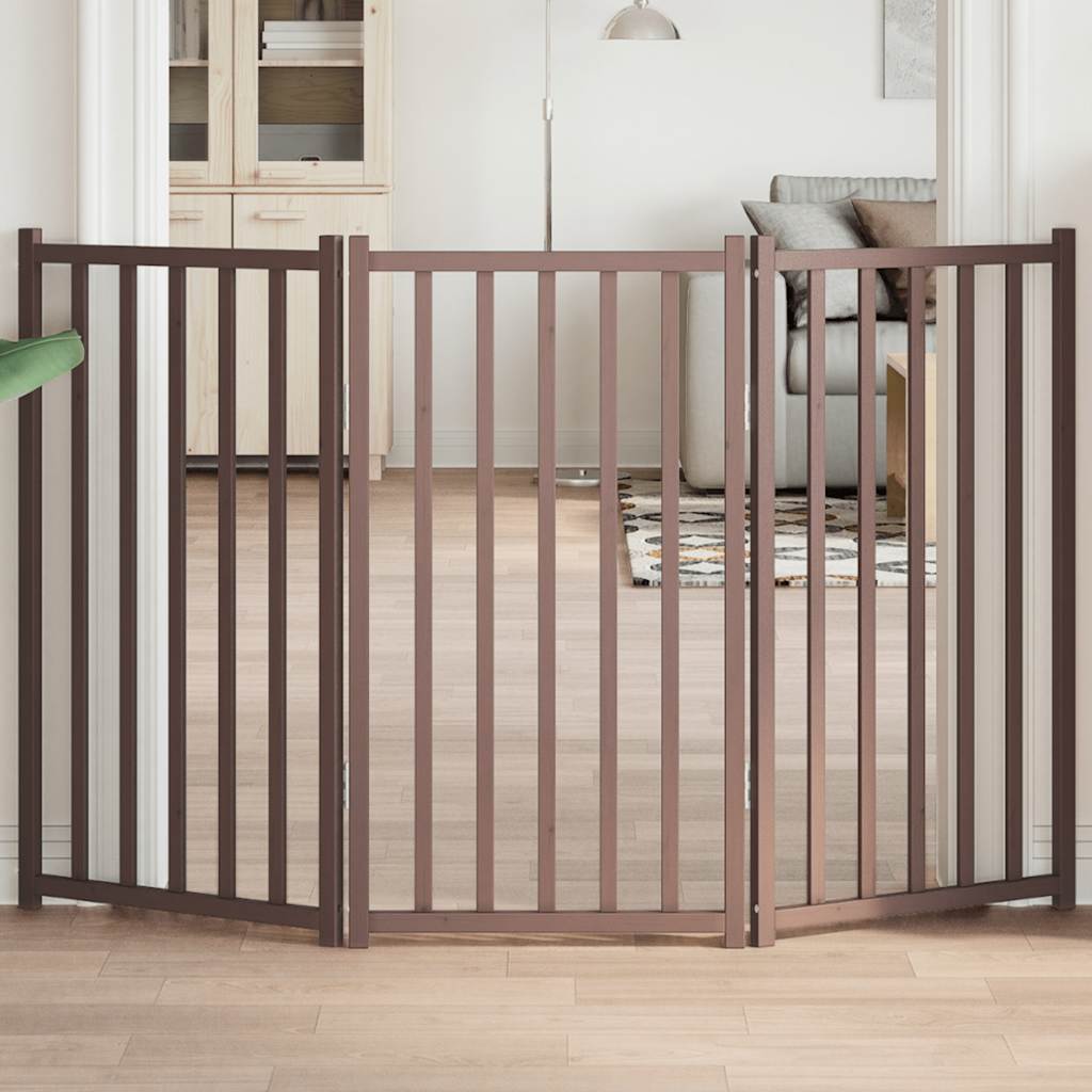Koiraportti Taitettava 3 Paneelia 150 Cm Täysi Kuusi