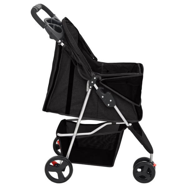 Taitettavat Koiranrattaat 80X46X98 Cm Oxford Kangas