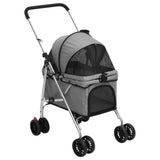 Taitettavat Koiranrattaat 76X50X100 Cm Oxford Kangas