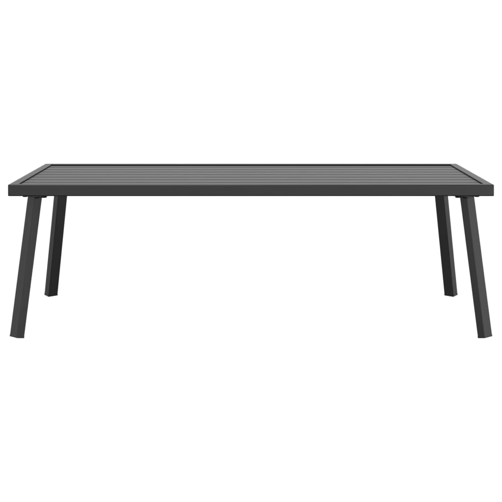 Puutarhasohva Antrasiitti 110X55X35 Cm Teräs