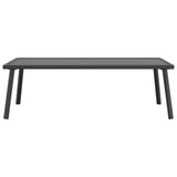 Puutarhasohva Antrasiitti 110X55X35 Cm Teräs