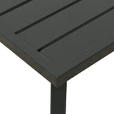 Puutarhasohva Antrasiitti 110X55X35 Cm Teräs