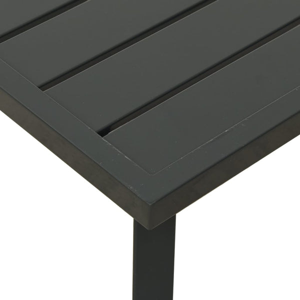 Puutarhasohva Antrasiitti 110X55X35 Cm Teräs