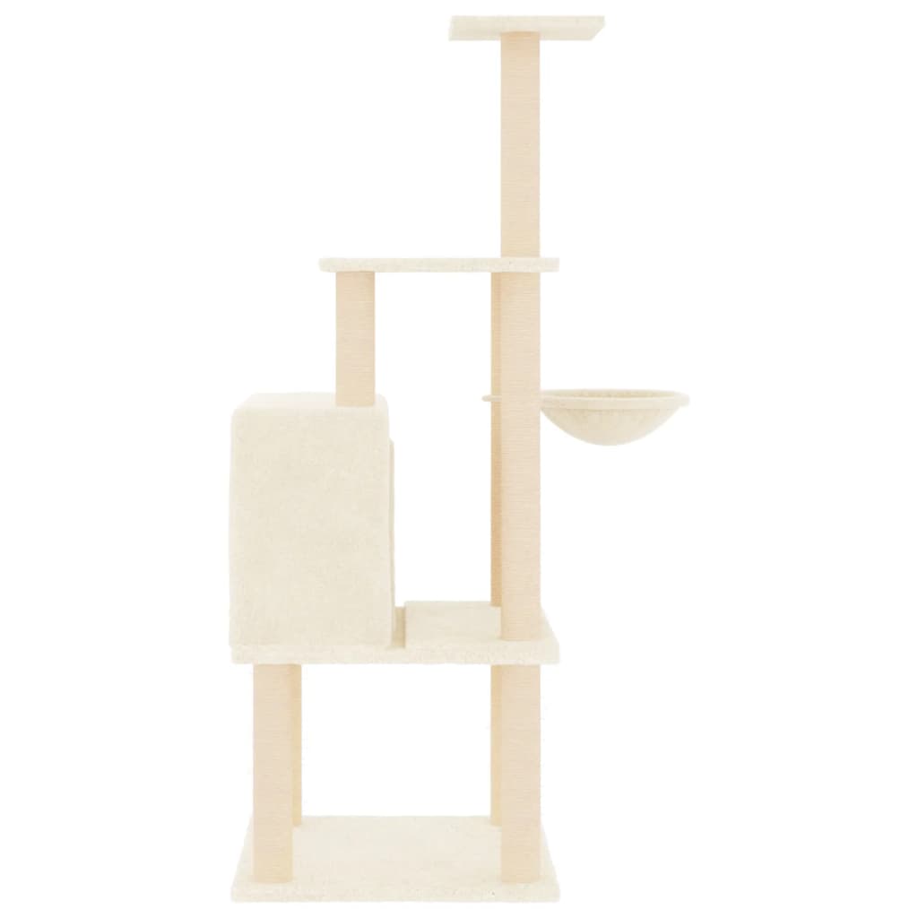Kissan Kiipeilypuu Sisal- Raapimispylväillä 132 Cm