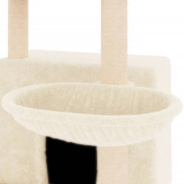 Kissan Kiipeilypuu Sisal- Raapimispylväillä 132 Cm